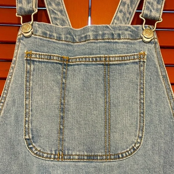 Old Navy Blue Denim Overalls - Picture 3 of 5